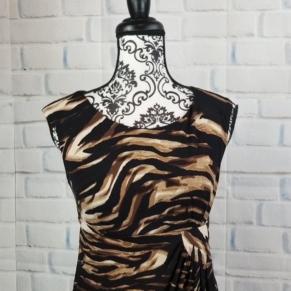 Saint Tropez West size 6 sleeveless dress - Picture 2 of 8